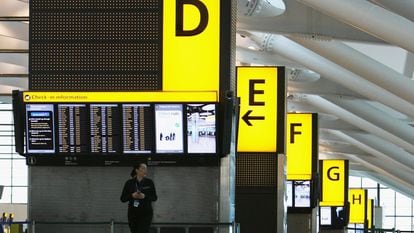 Aeropuerto de Heathrow, en Londres.