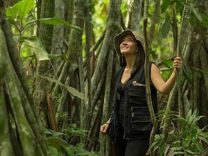 La ecóloga Laura Miranda Cortés, impulsora de la organización ambiental Cunaguaro.