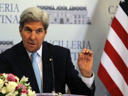 El secretario de Estado norteamericano, John Kerry.