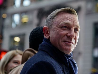 Daniel Craig, en un acto de 'Sin tiempo para morir' en diciembre en Nueva York.