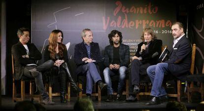 Presentación del disco dedicado a Juanito Valderrama.
