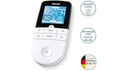 Beurer Dispositivo De Electroestimulación Digital Tens/ems 4 Electrodos Em  49, Blanco