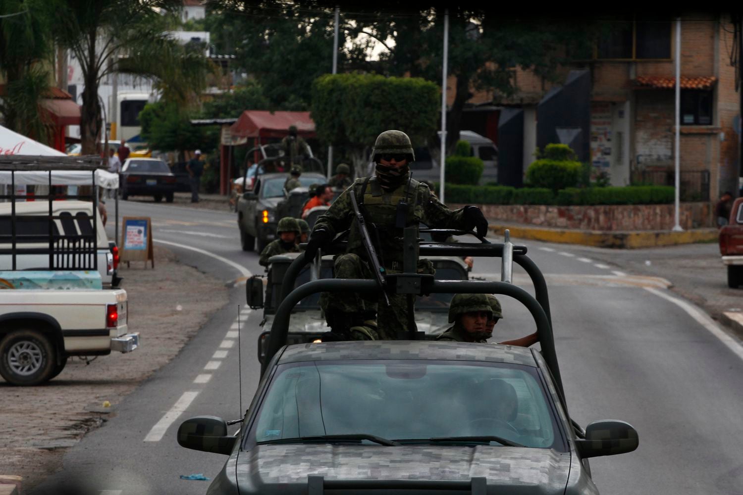 Military operation in Nayarit and Jalisco against the Beltrán Leyva cartel.