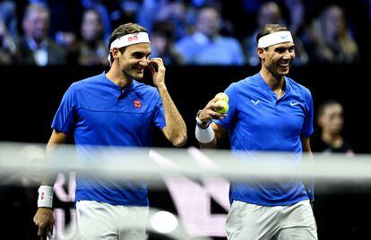 Nadal (22 Grand Slams) y Federer (20), son junto a Djokovic (21), los tenistas más laureados de la categoría masculina, los dominadores sin discusión del tenis en el siglo XXI.