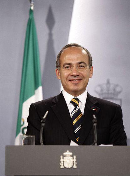 Felipe Calderón, presidente de México