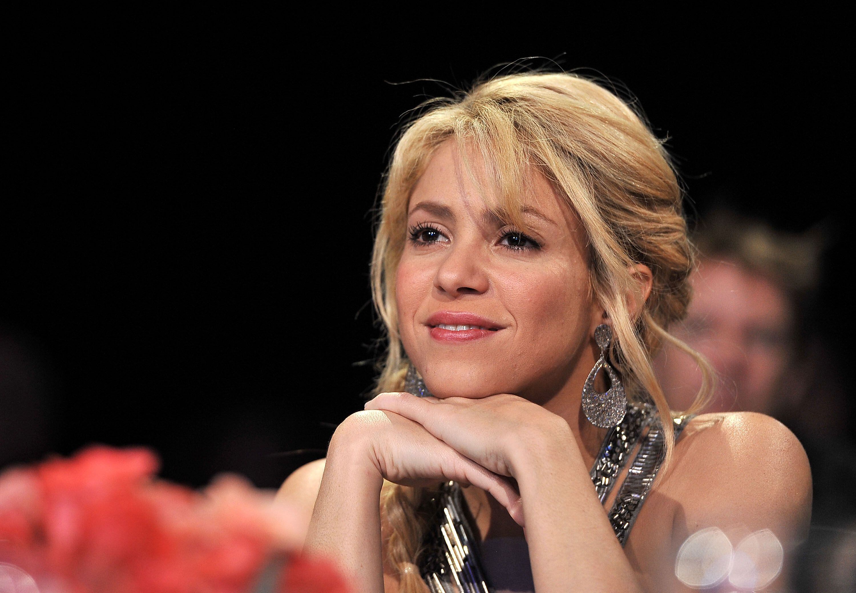 Shakira, en una entrega de premios en Las Vegas, en noviembre de 2011.