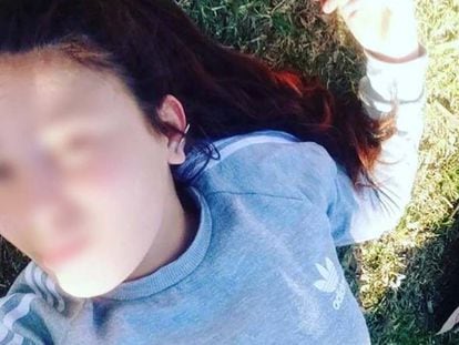 Foto familiar de Navila Garay, de 15 años, asesinada a golpes en la ciudad argentina de Chascomús.