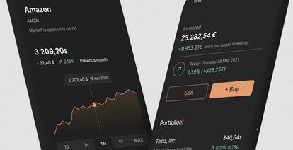 Aplicación de HeyTrade.