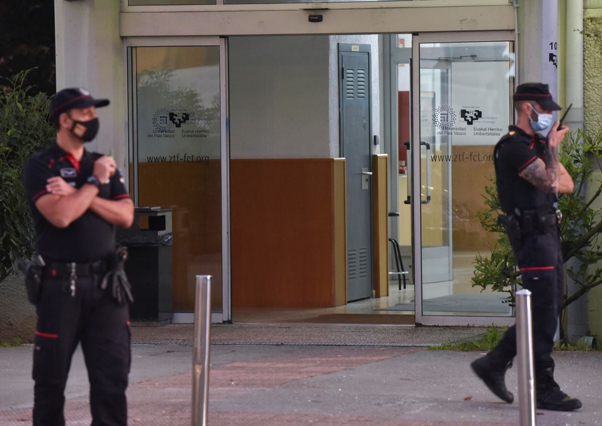 A man arrested after firing several shots at the University of the Basque Country in Leioa (Bizkaia) |  Spain