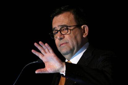 El secretario de Economía de México, Ildefonso Guajardo, este martes.