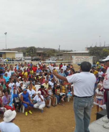 La contra cumbre se celebró en la Universidad Central de Ecuador.