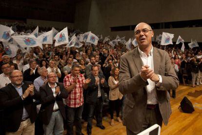 Momento de la aclamación de Francisco Jorquera. / ÓSCAR CORRAL