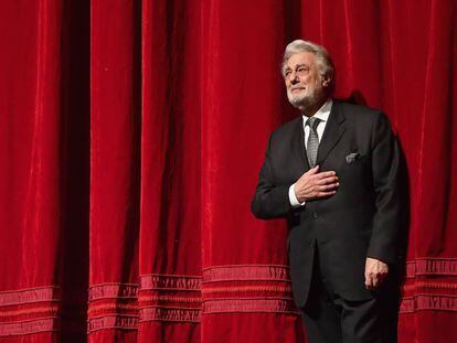 Plácido Domingo, el pasado noviembre en la Ópera Metropolitana de Nueva York.