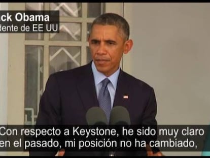 Obama mantiene su posición sobre el oleoducto