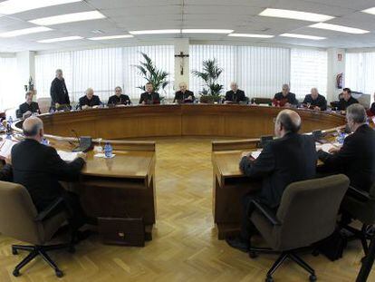 Reunión de la comisión permanente de la Conferencia Episcopal en febrero.