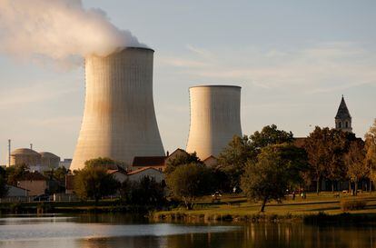 La central nuclear de Civaux, en octubre pasado.