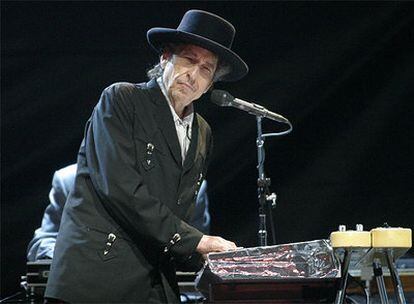 Bob Dylan, en una gira anterior por España.