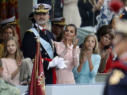 El desfile del Día de la Fiesta Nacional, en imágenes