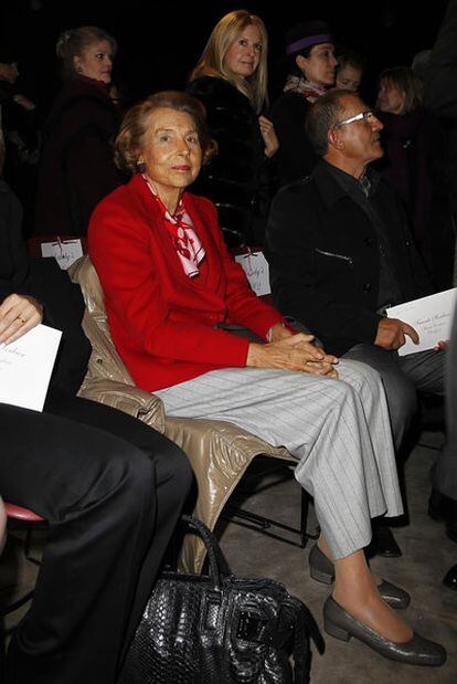 Liliane Bettencourt, en una imagen de enero de 2011