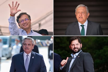 Los presidentes de México, Argentina, Chile y otros países latinoamericanos felicitaron a Gustavo Petro por su triunfo.