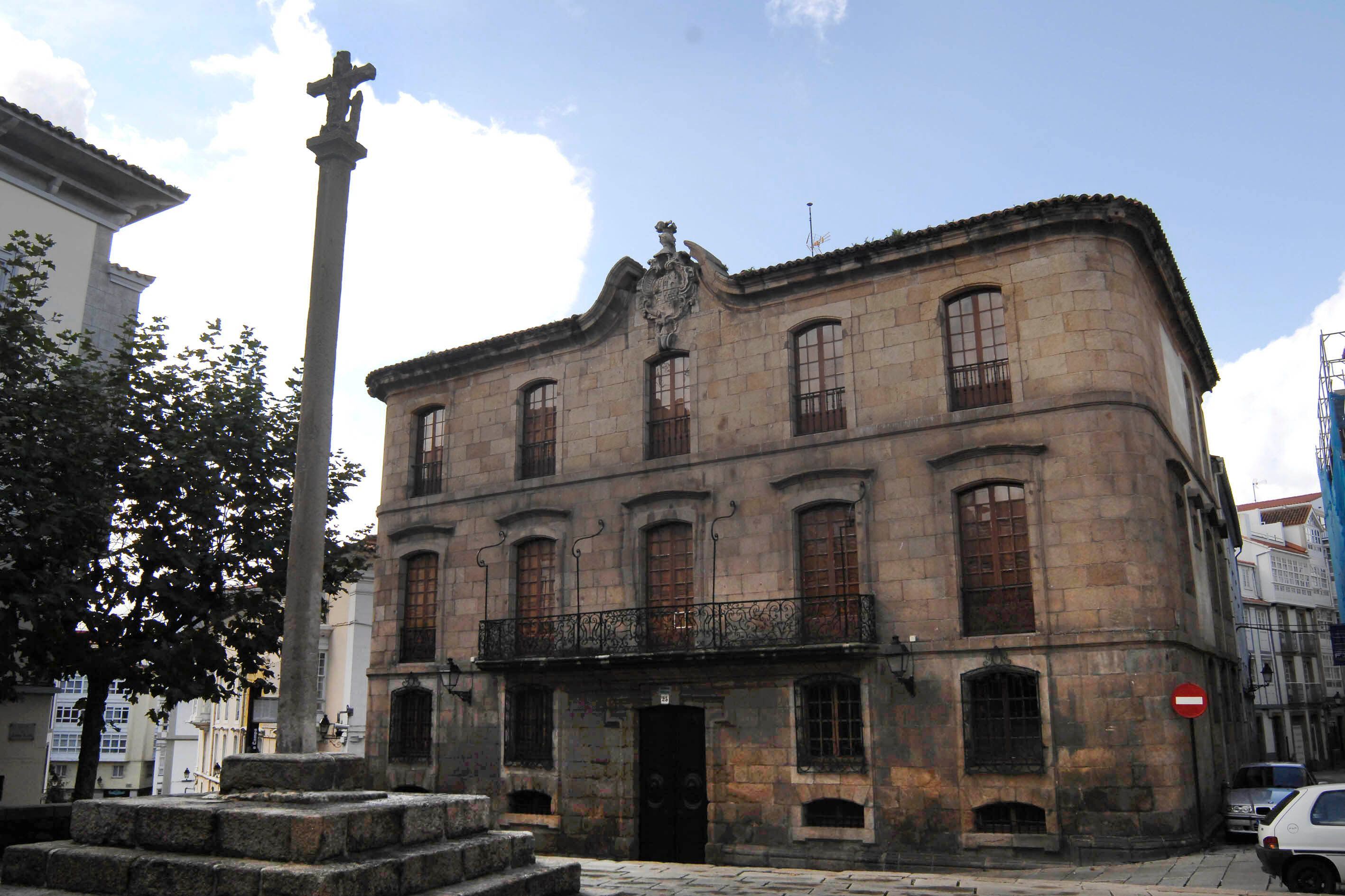 La Casa de Cornide, situada en la Ciudad Vieja de A Coruña.