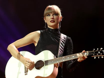 Taylor Swift, durante una actuación en Nashville el 20 de septiembre de 2022.