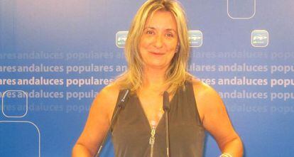 La coordinadora de Pol&iacute;tica Municipal del PP, Carolina Gonz&aacute;lez Vigo, este martes.