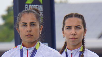 María Corbera y Antía Jácome, plata en el C2-200 en los Europeos de Múnich.