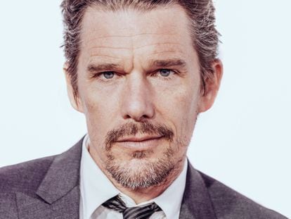 Retrato de Ethan Hawke, en el festival de Tribeca de 2015.