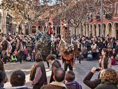 La Fira del Gall de Vilafranca del Penedès.