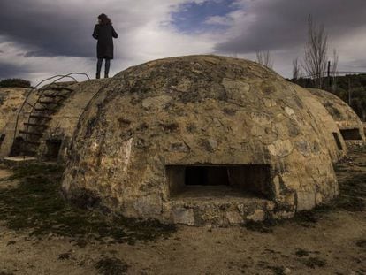 El Blockhaus 13, en Colmenar del Arroyo, es el único búnker que se conserva de los 22 proyectados por Franco en la retaguardia de la batalla de Brunete.