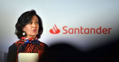Ana Botín, presidente de Banco Santander. 