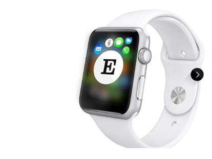 La aplicación de EL PAÍS, disponible para el Apple Watch