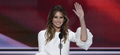 Melania Trump, el pasado mes de julio.