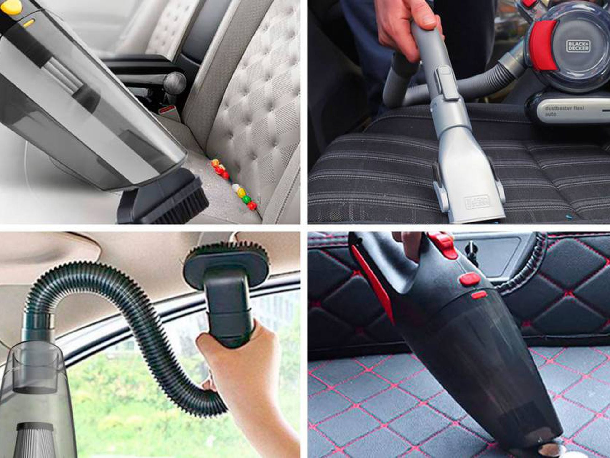 Aspirador para el coche - accesorios de limpieza para el coche