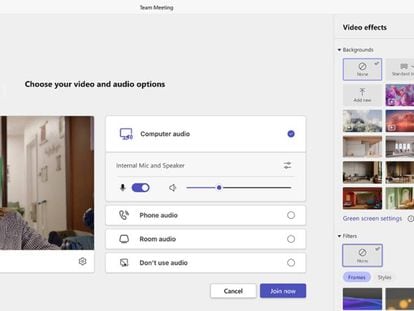 La IA llega a Microsoft Teams para mejorar los fondos que se utilizan