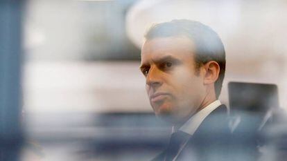 Emmanuel Macron, candidato a la presidencia de la Rep&uacute;blica francesa.
