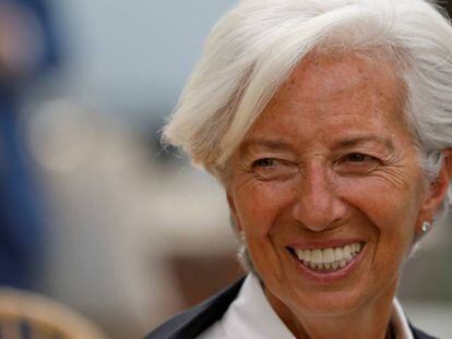 Christine Lagarde en una imagen de archivo.