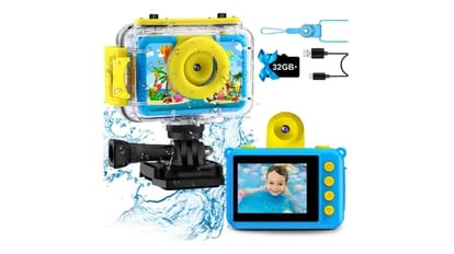 Cámara De Fotos/video Mini Digital Hd Infantil Bn5042 Con Juegos 1080p Azul  con Ofertas en Carrefour