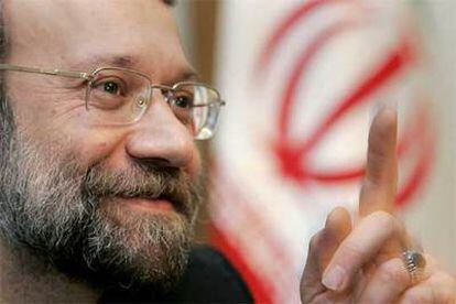 El negociador en jefe del programa nuclear iraní, Ali Lariyaní.