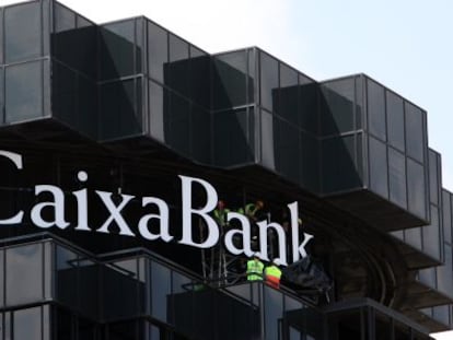 Sede de CaixaBank en Barcelona