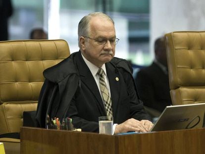 El magistrado Edson Fachin, uno de los miembros del Tribunal Supremo.