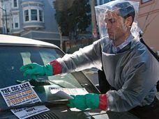 Jude Law en la película 'Contagio', de 2011.