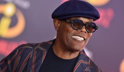 El actor Samuel L. Jackson, durante el estreno de 'Los increíbles 2', el pasado junio.