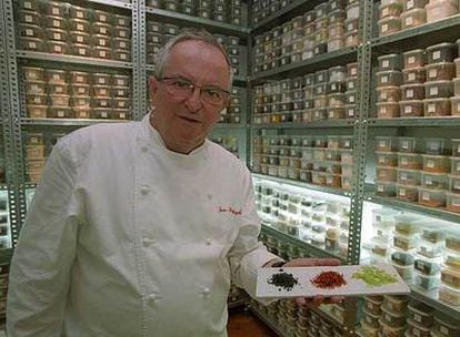 Juan Mari Arzak, ganador del premio de gastronomía <i>A la carte.</i>