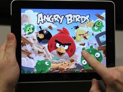 Aplicación Angry Birds para iPad