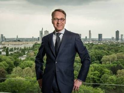 Jens Weidmann, presidente del Bundesbank, en Fráncfort (Alemania).