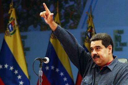 Nicolás Maduro, en Caracas