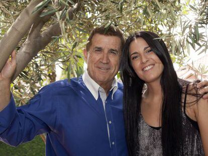 Antonio L&oacute;pez y su hija Almudena, fundadores de Aceitedemipueblo.com.