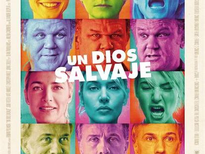 Cartel de Un dios salvaje